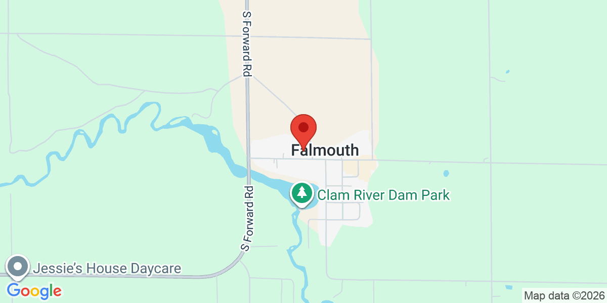 Map of Falmouth Area Library